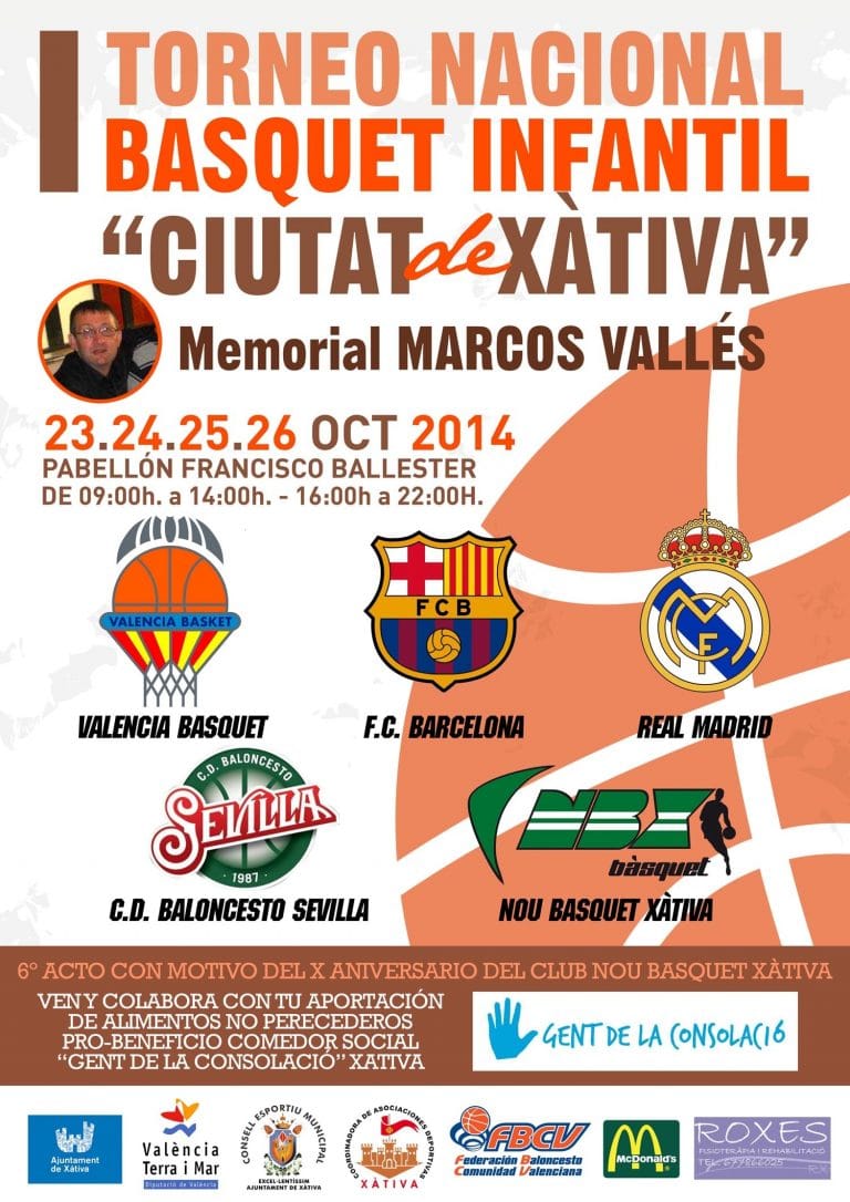I Torneo Nacional Infantil Ciutat de Xàtiva
