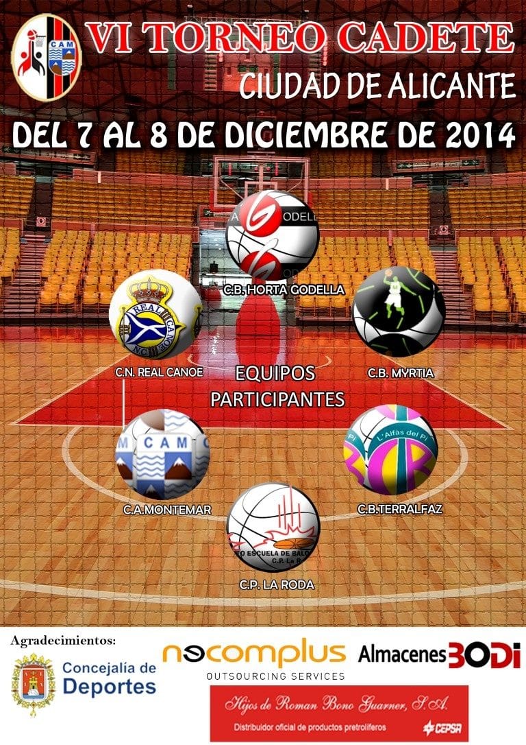 VI Torneo Cadete Ciudad de Alicante