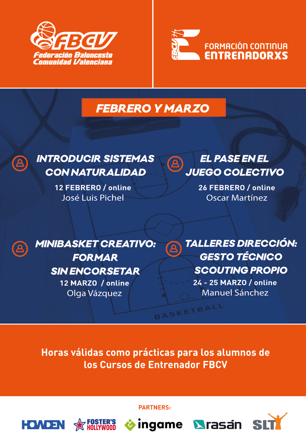 Programación FEBRERO y MARZO Programación FEBRERO y MARZO